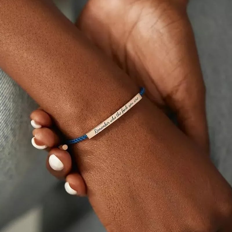 Gevlochten Verstelbare Inspire Armband