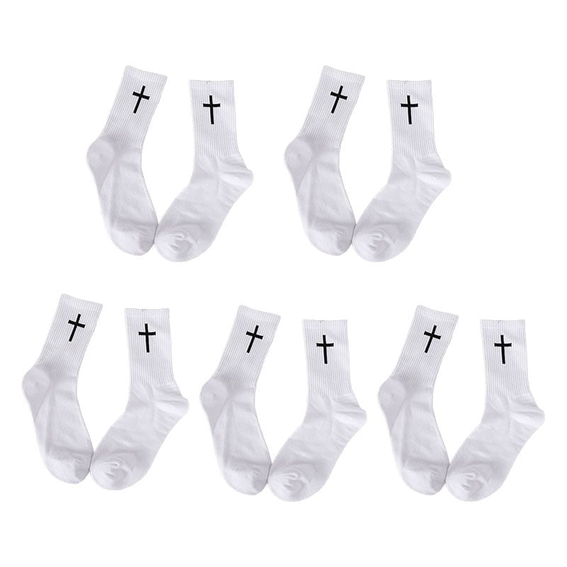 Cross Zwart-Wit Sokken
