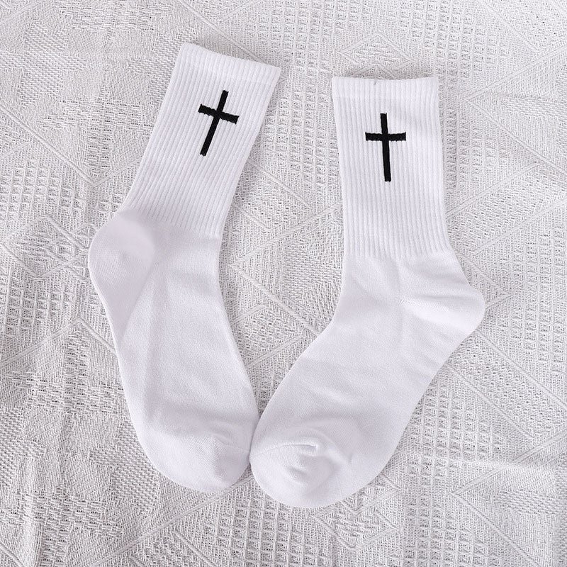 Cross Zwart-Wit Sokken