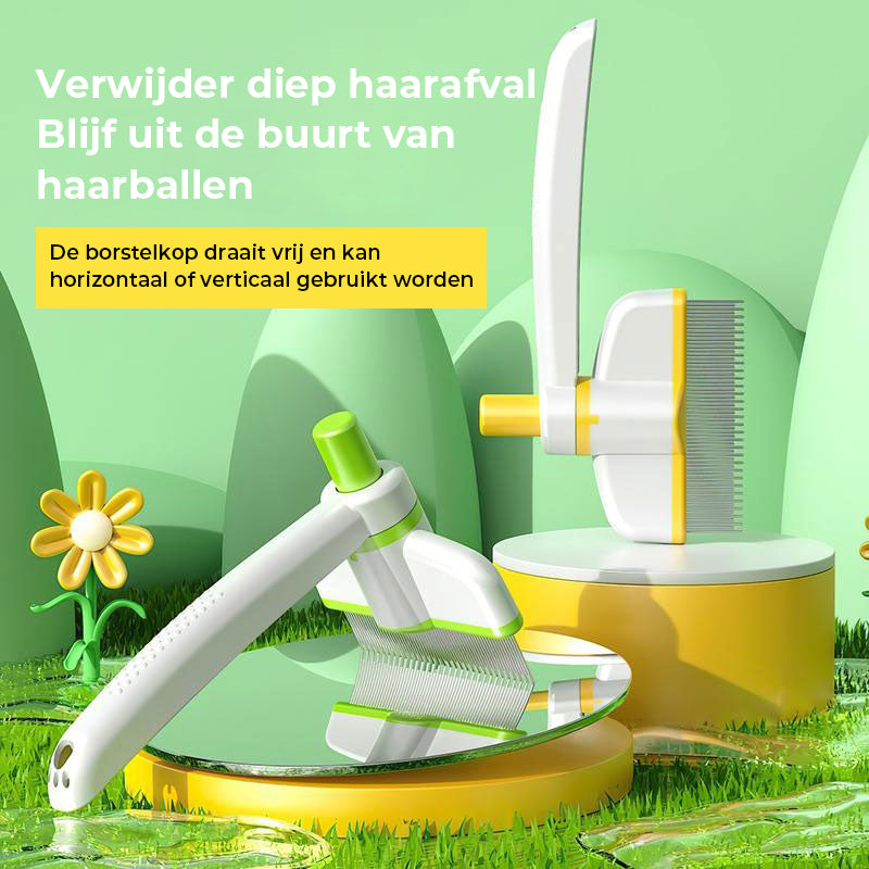 Zelfreinigende Slicker Borstel