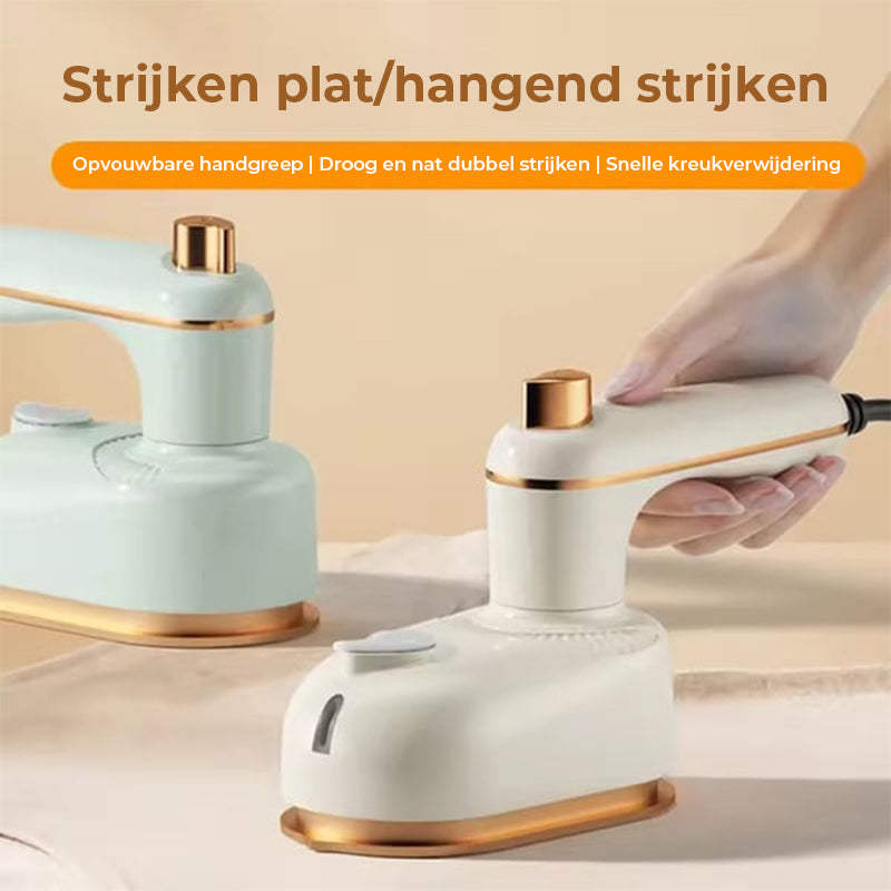 Reisstoomstrijkijzer voor kleding