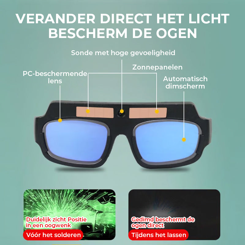 Automatisch lasbrillen verduisterend