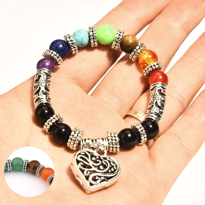 Bracelet Cristal Sept Couleurs