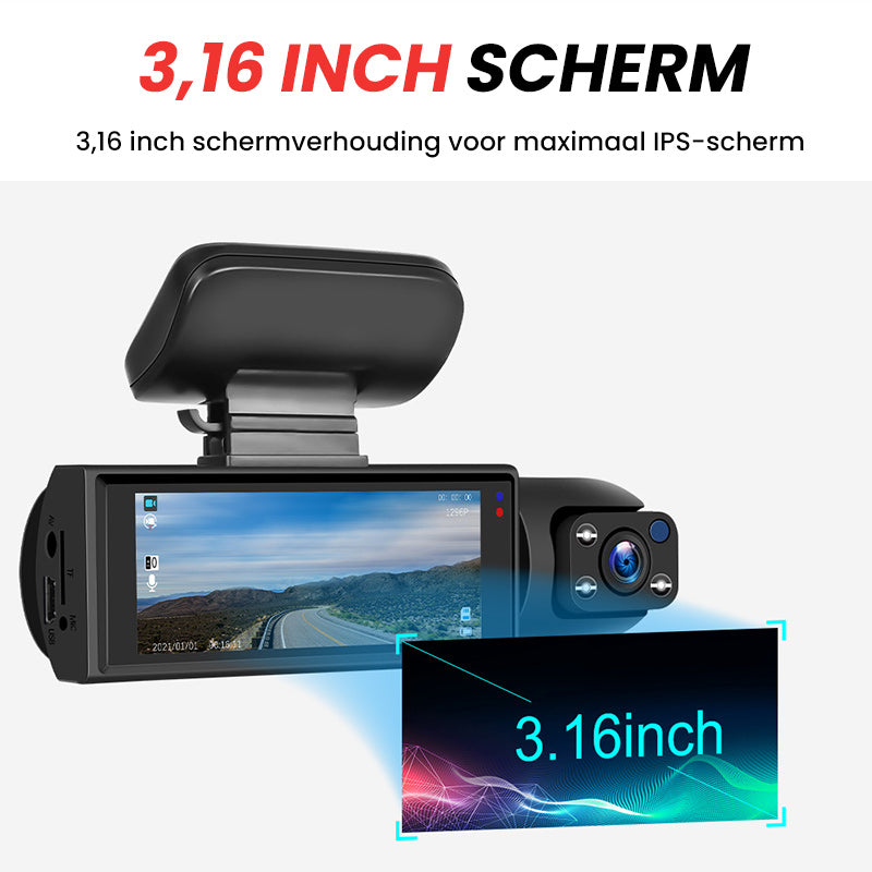 Dashcam voor en achter