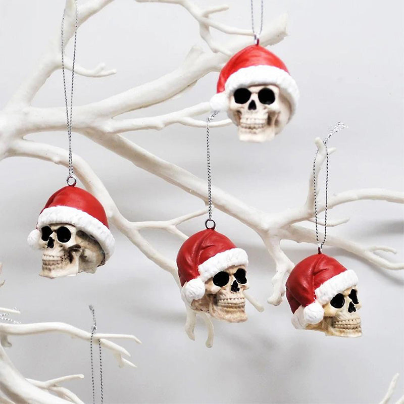 Mini Skelet met Kerstmuts