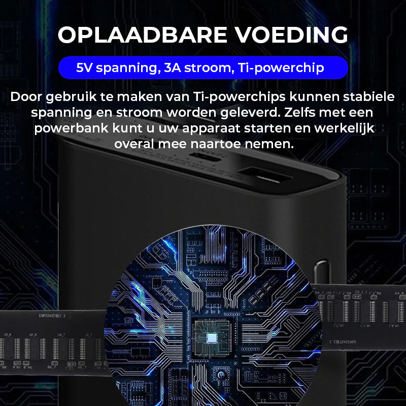 3D Hologram LED Ventilator Projector