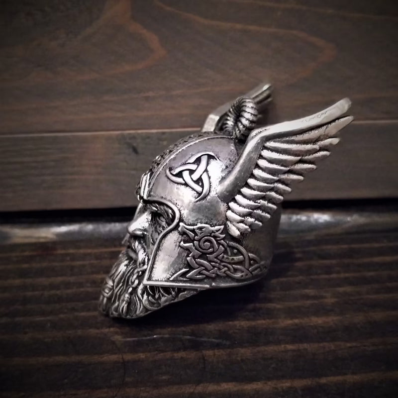 Viking God Guardian Ride Bell sleutelhanger