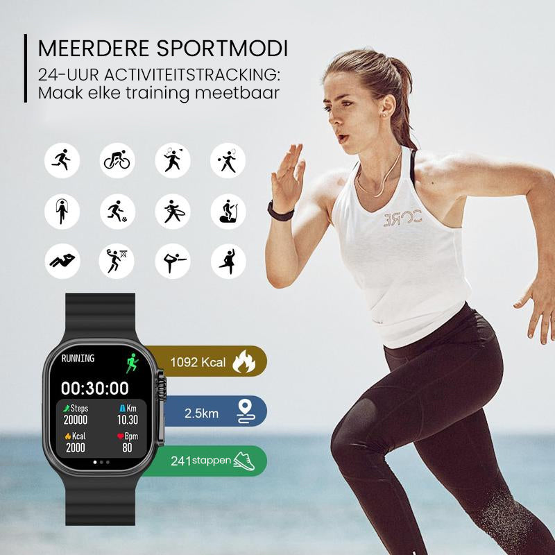 2025 Nieuwe multifunctionele smartwatch voor heren en dames