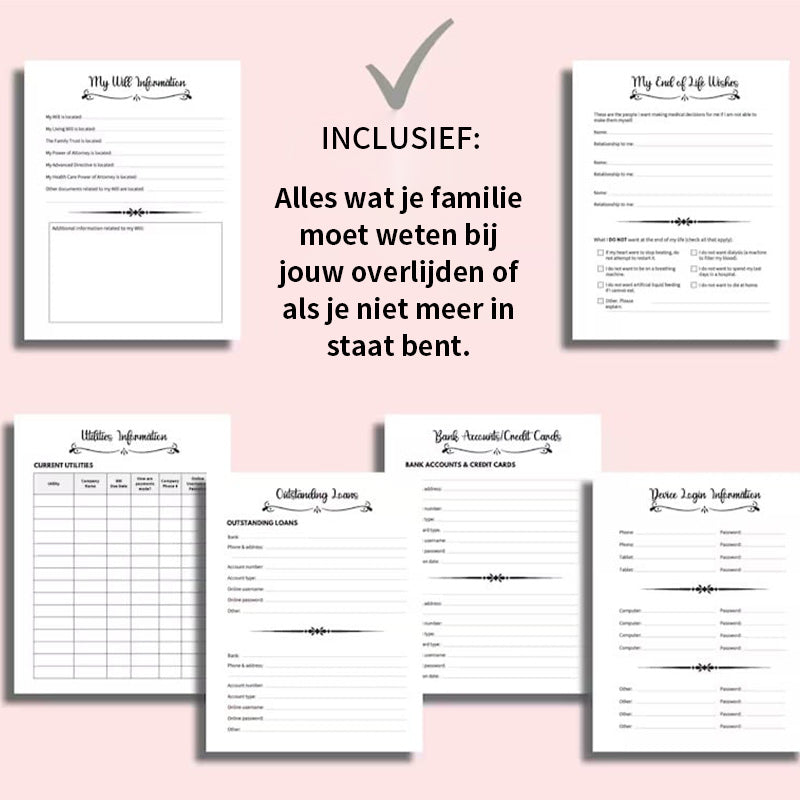 Einde-van-het-leven planner