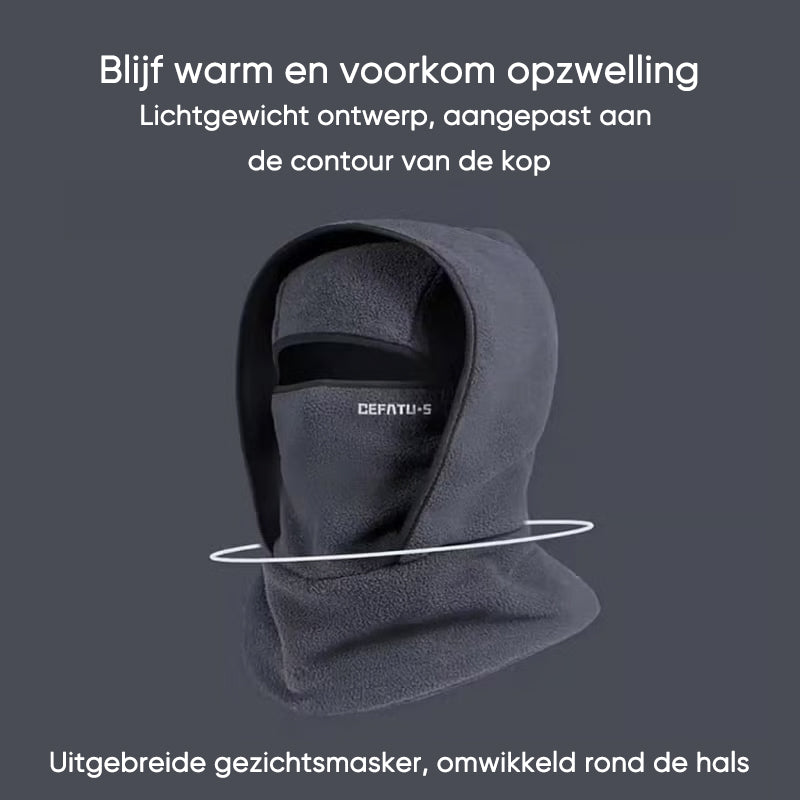 De alles-in-één nekwarmer en fietsmasker