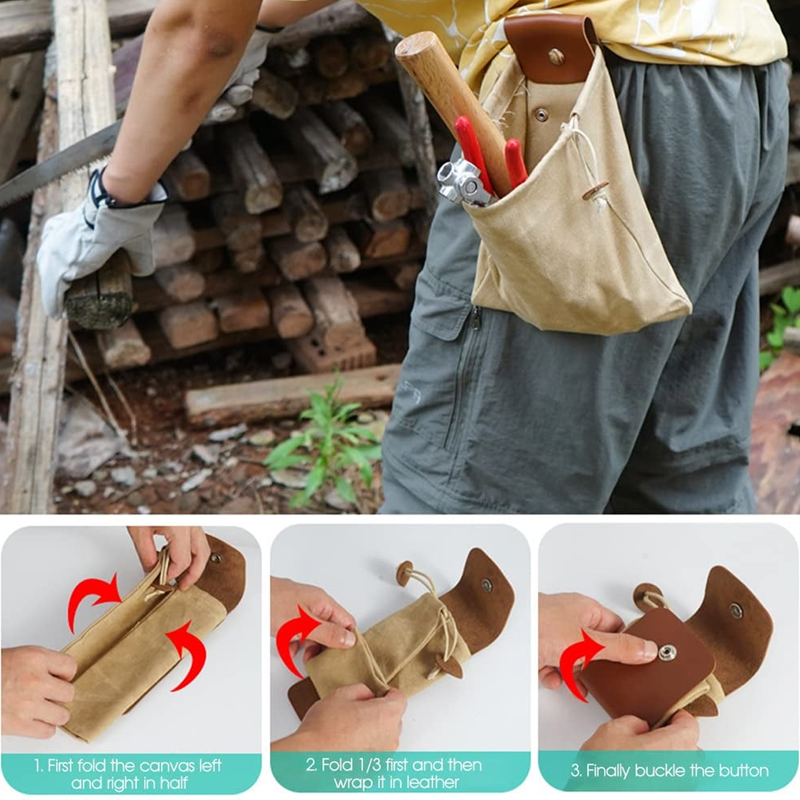Opvouwbare canvas heuptas