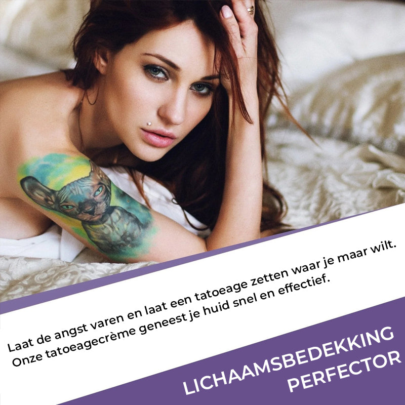 Lichaamsdekkingsperfector – Waterdichte make-up voor benen en lichaam
