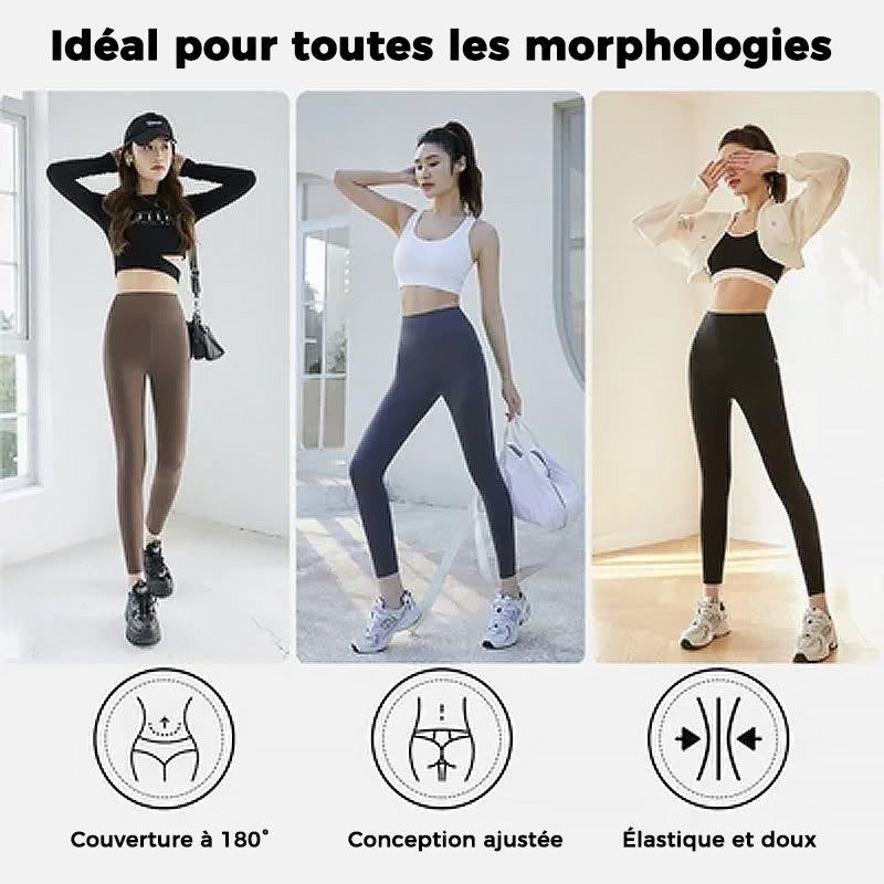 Legging taille haute avec contrôle du ventre