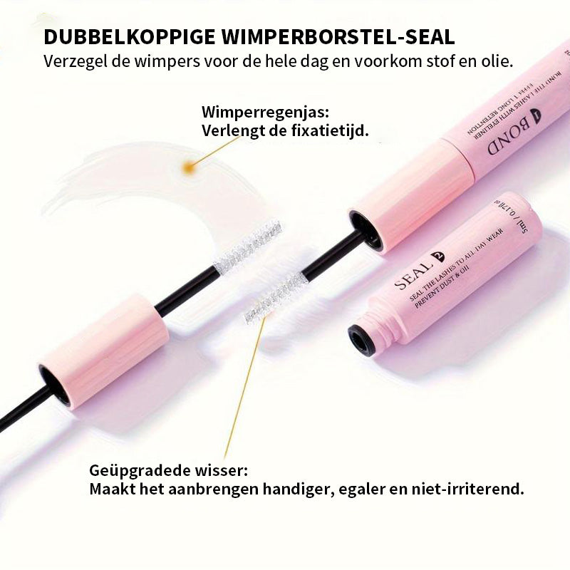 Natuurlijke luchtige set met valse wimperextensions