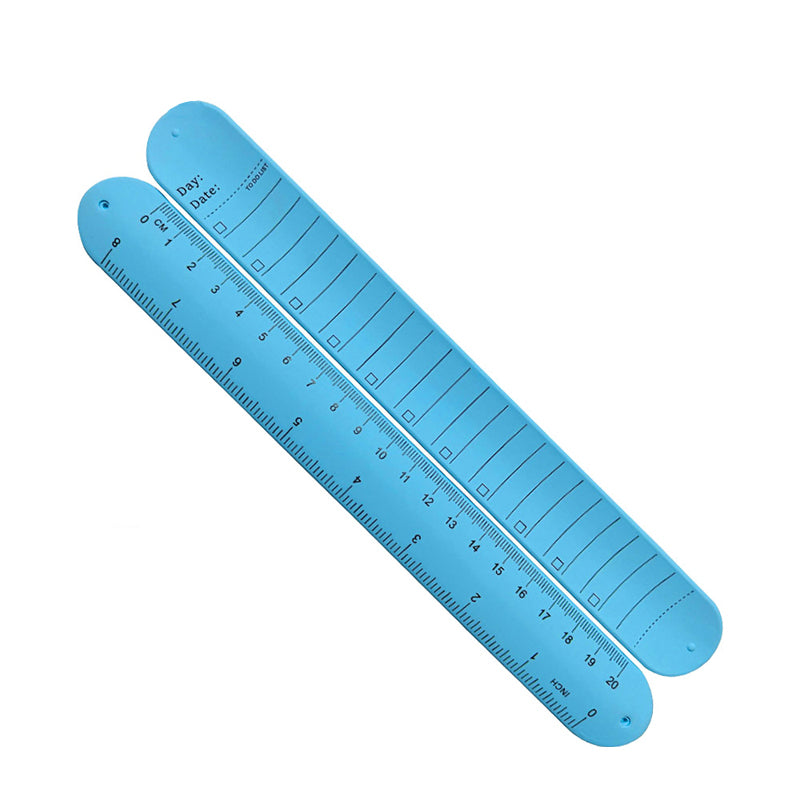 Bracelet mémo réutilisable en silicone