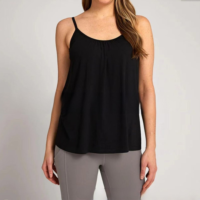 Tanktop met ingebouwde beha