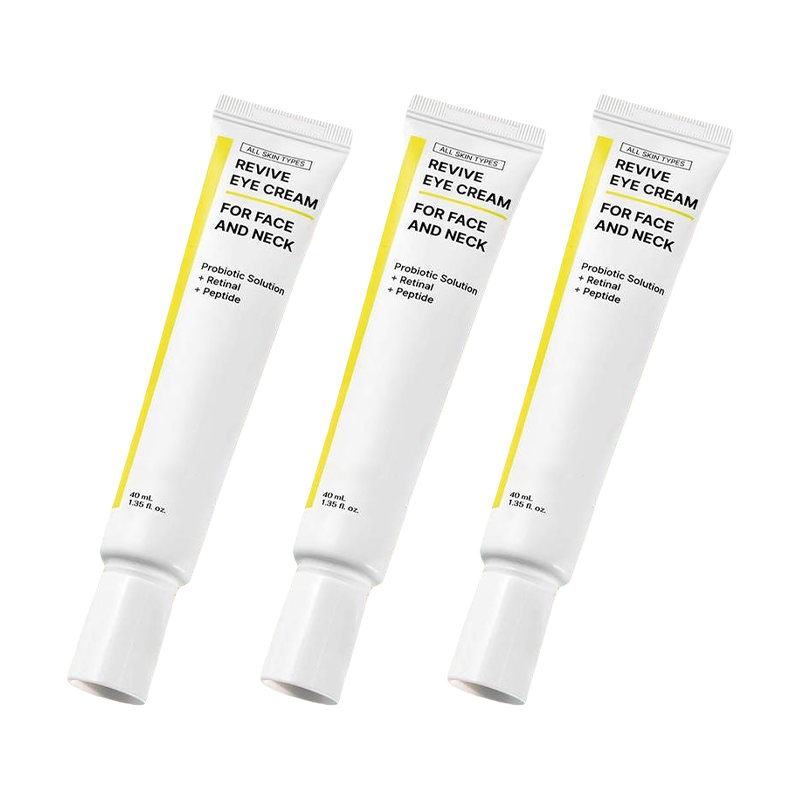 Revitaliserende oog- en gezichtscrème met probiotica, retinal en peptiden – 40 ml