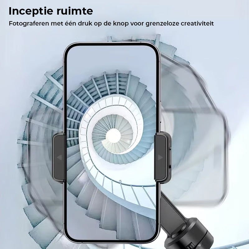 Slimme 3-assige gimbalstabilisator met AI-tracking – Professionele video-opnametool