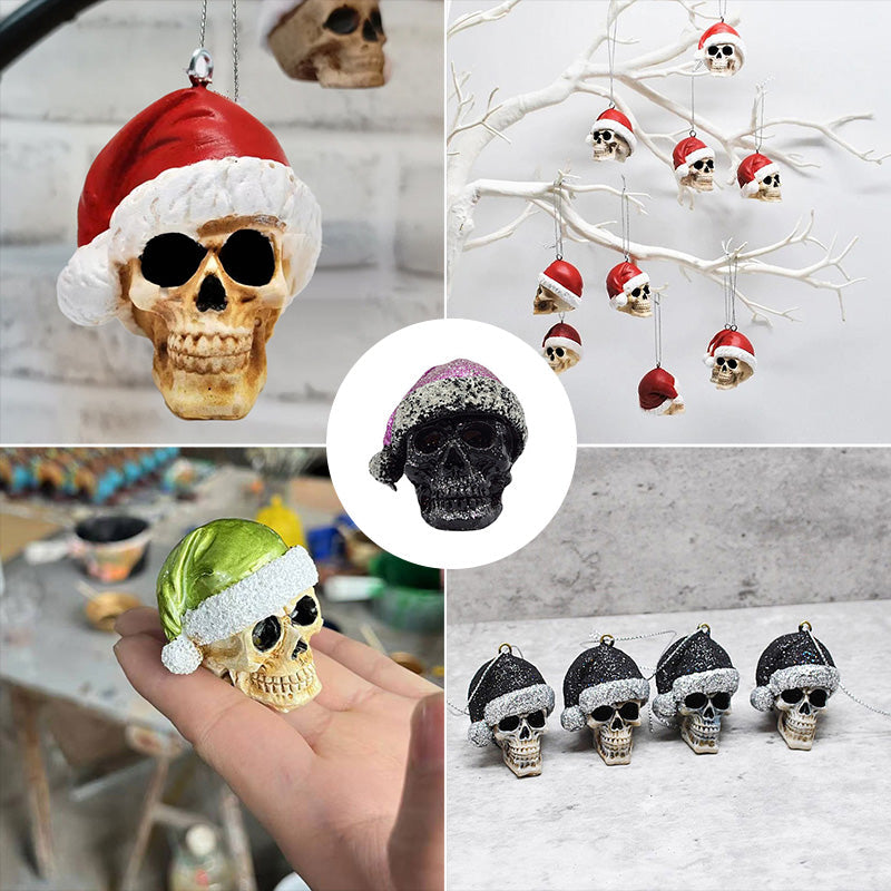 Mini Skelet met Kerstmuts