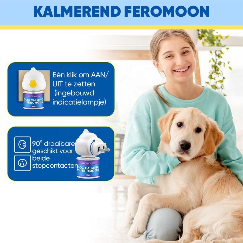 Kalmerende feromonenverspreiderset voor huisdieren (versies voor katten en honden)