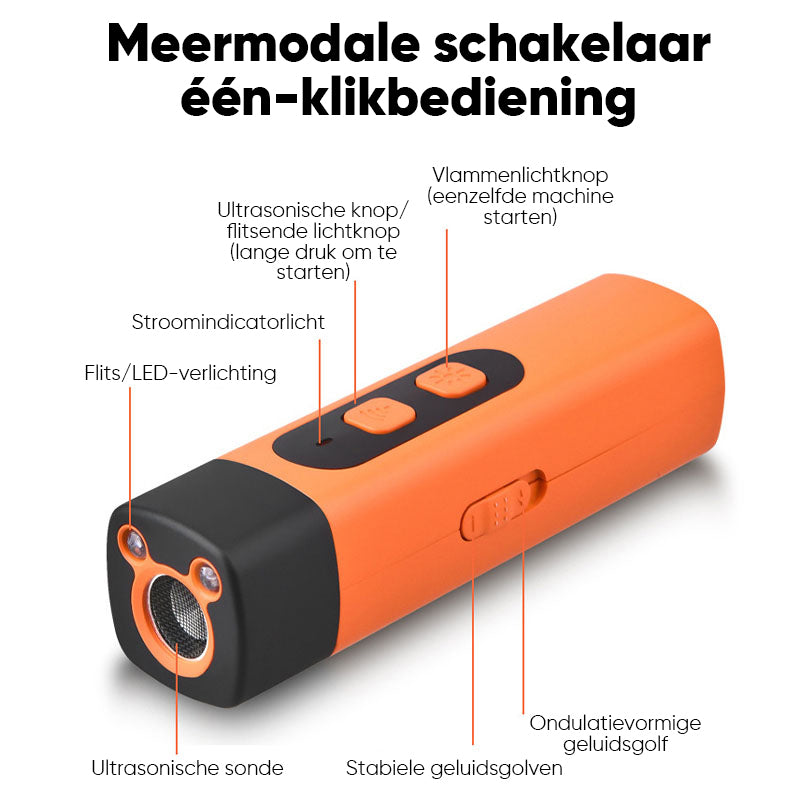 Ultrasoon hondenafweermiddel
