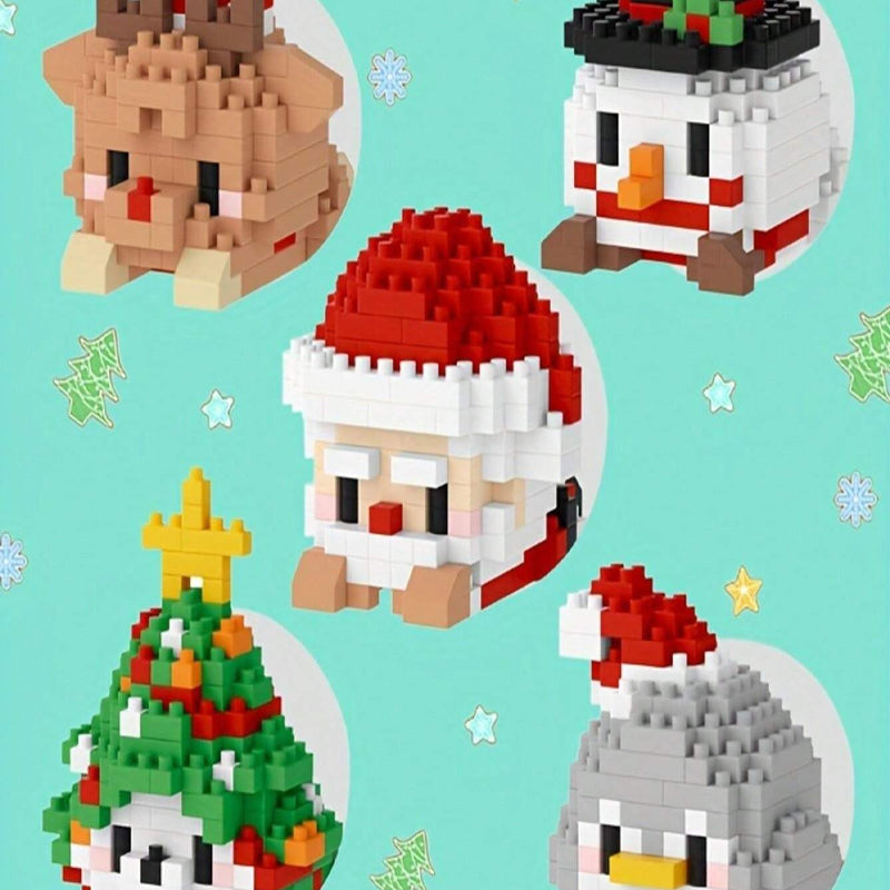 Ensembles de mini-blocs sur le thème de Noël