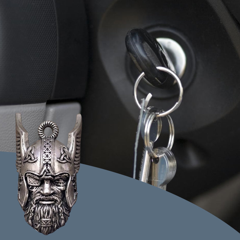 Viking God Guardian Ride Bell sleutelhanger