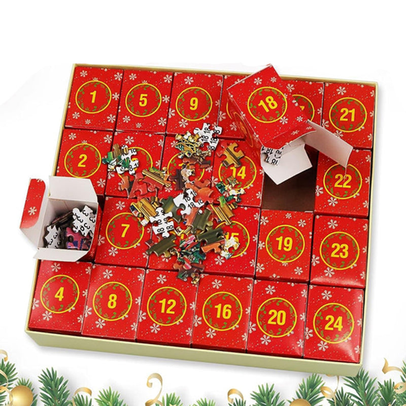 Calendrier de l'Avent pour des énigmes de Noël