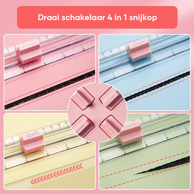 4 in 1 papiersnijder