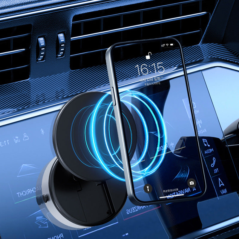 Universele magnetische autohouder
