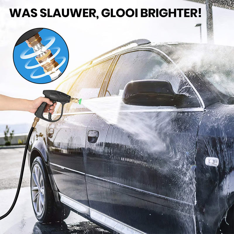 Hogedrukwaterpistool met sproeiers voor autowasstraat