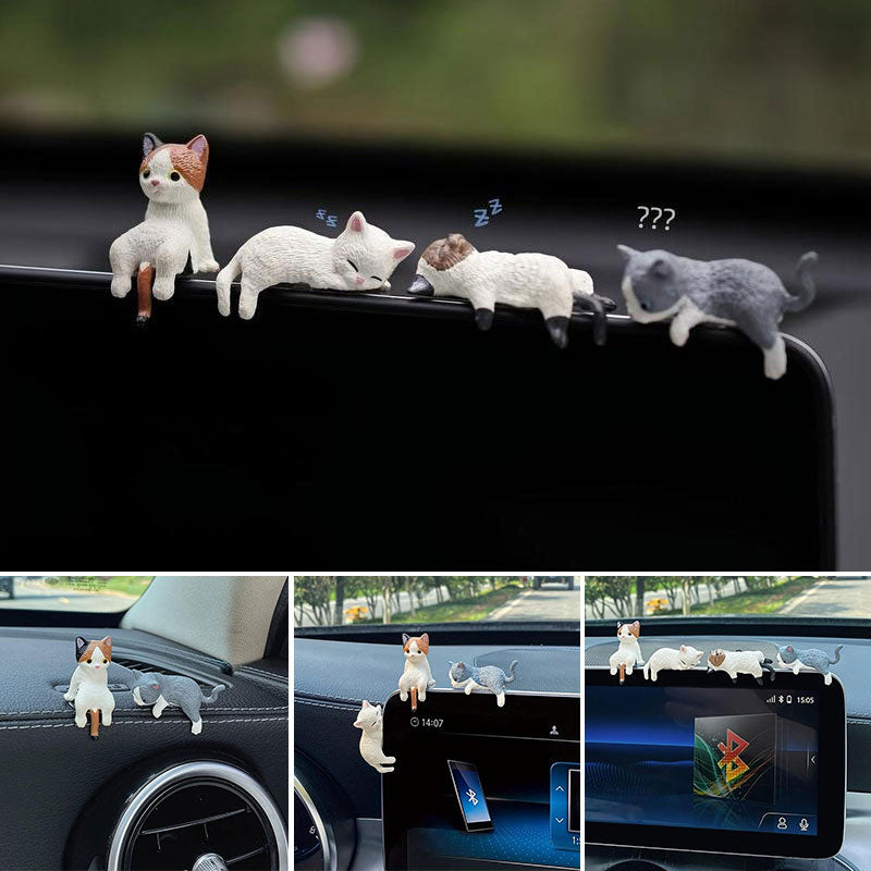 Kattenfiguur Dashboard Decoratie