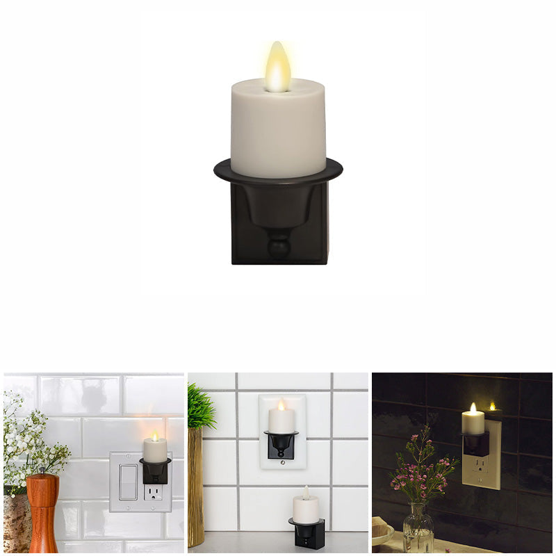 Veilleuse à bougie sans flamme
