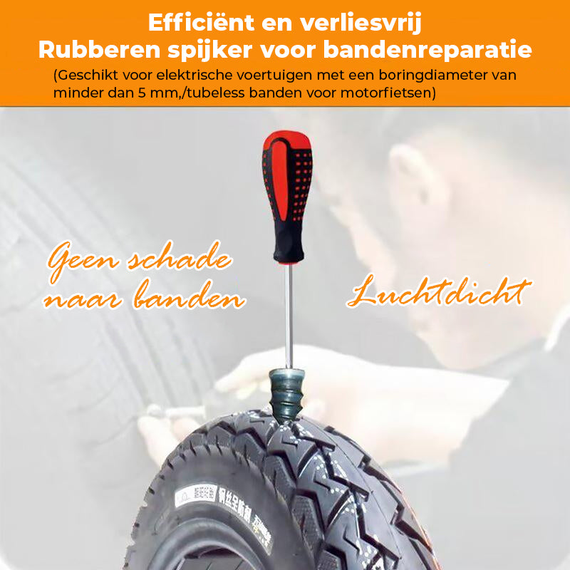 Bandenreparatie rubberen spijker