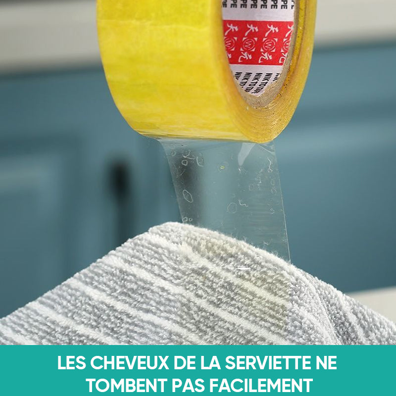 Lingettes nettoyantes réutilisables en fibre de bambou