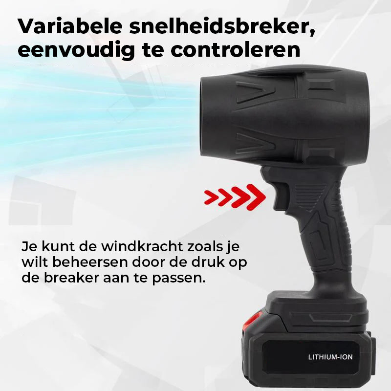 Draadloze turbineblazer