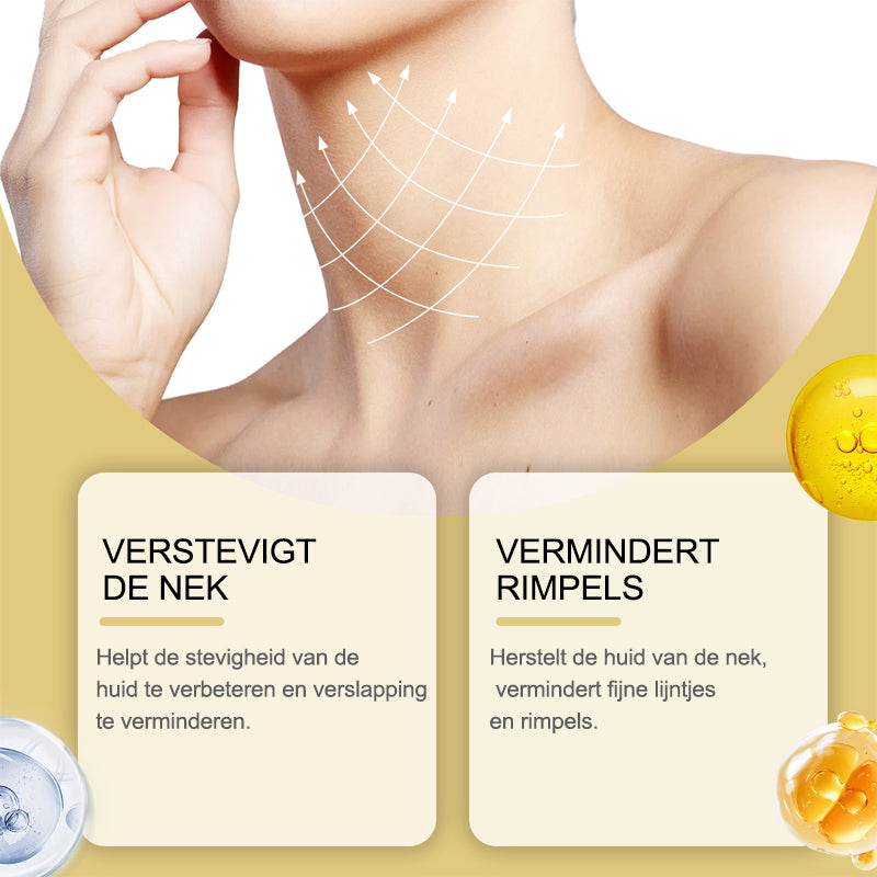 Verstevigende en liftende nekcrème voor gekreukelde huid