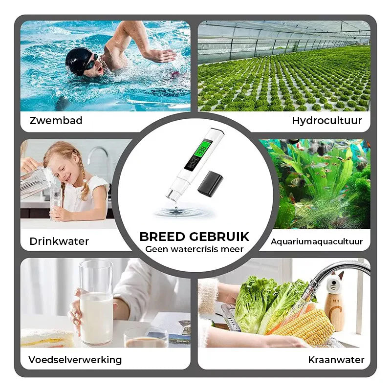Nieuwe 4-in-1 Digitale TDS Meter