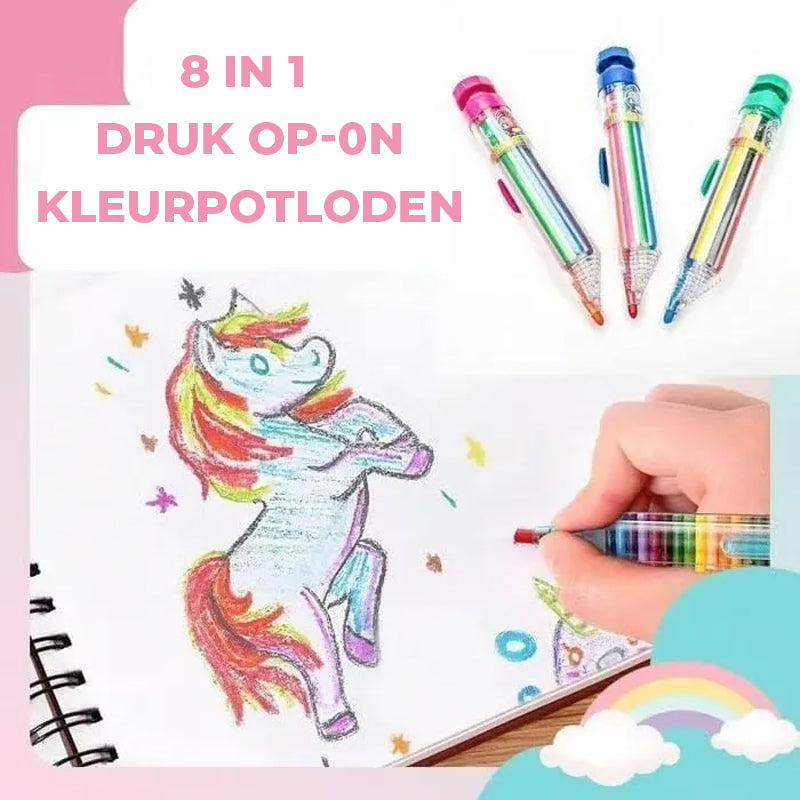 8 in 1 kleurpotloden