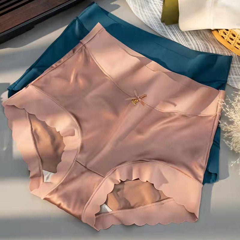 Culotte en satin de soie glacée antibactérienne de qualité supérieure absorbant l'humidité