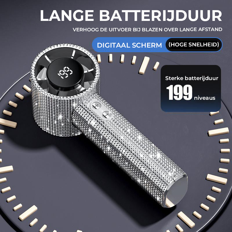 Luxe oplaadbare handturboventilator