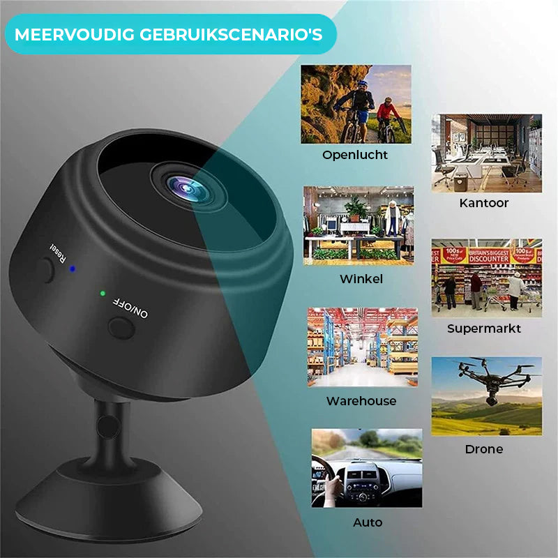 Draadloze binnencamera voor thuisbeveiliging