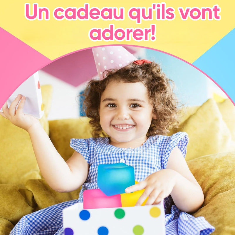 Jouet cube sensoriel Fidget