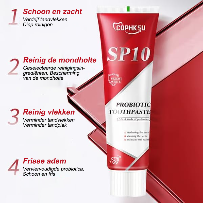 SP10 Probiotic Tandpasta