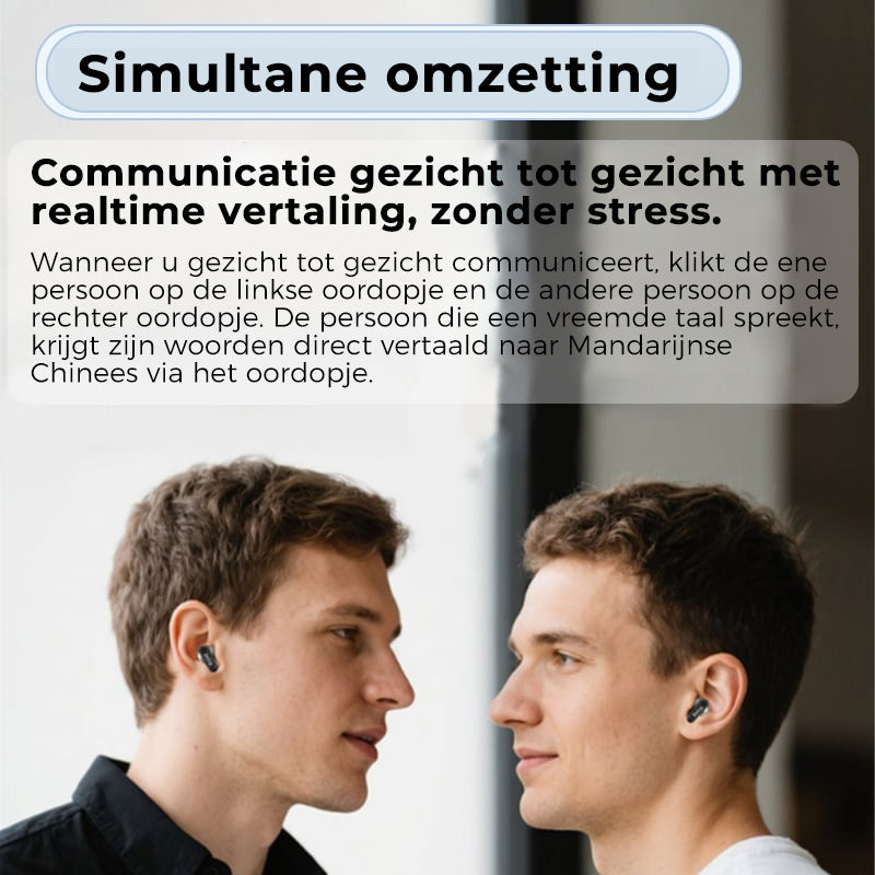 Kleurenscherm ruisonderdrukking vertaling headset