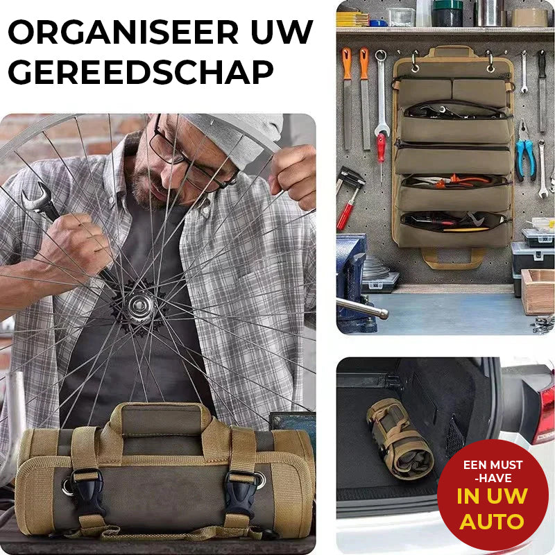 Gereedschapsrol-tasorganizers