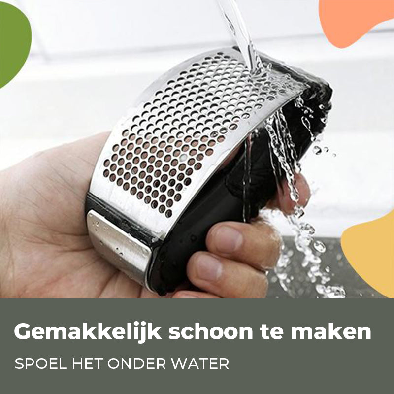 Premium Roestvrijstalen Knoflookpers, Knoflookpers Kookgereedschap