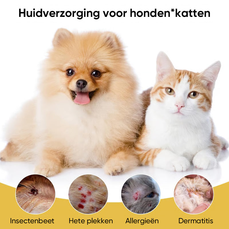 Spray voor de behandeling van de huid van huisdieren