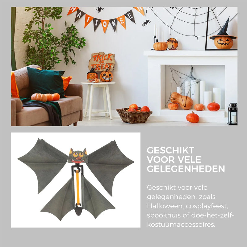 Grappige streken vliegende vleermuizen