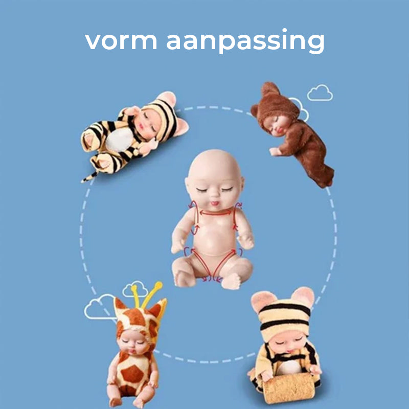 Mini Reborn Babypoppen Levensechte Realistische Babypoppen